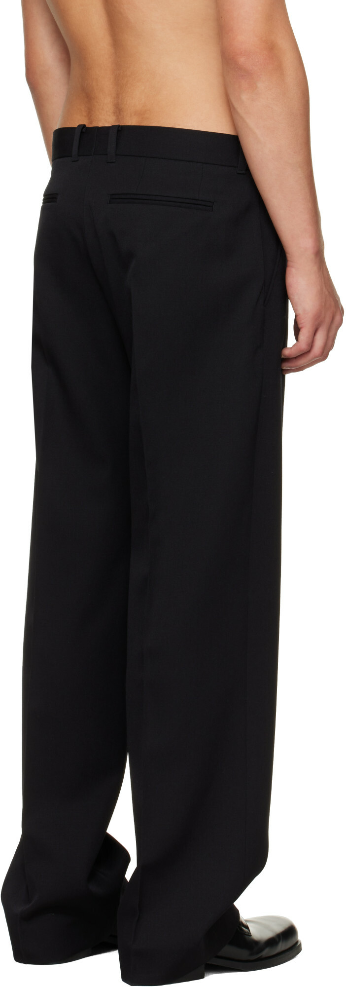 OUR LEGACY Black Slack Trousers