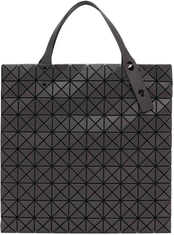 Photo: BAO BAO ISSEY MIYAKE Gray Prism Matte Tote