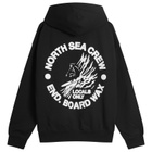 END. Coastal Board Wax Hoodie in Black