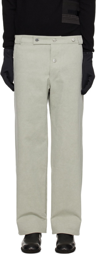 Photo: Tondolo Taupe Simple Workwear Trousers