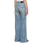R13 Blue Straight Jeans