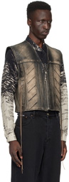 EYTYS SSENSE Exclusive Black Harper Leather Vest