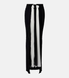 Nensi Dojaka Carnation maxi skirt