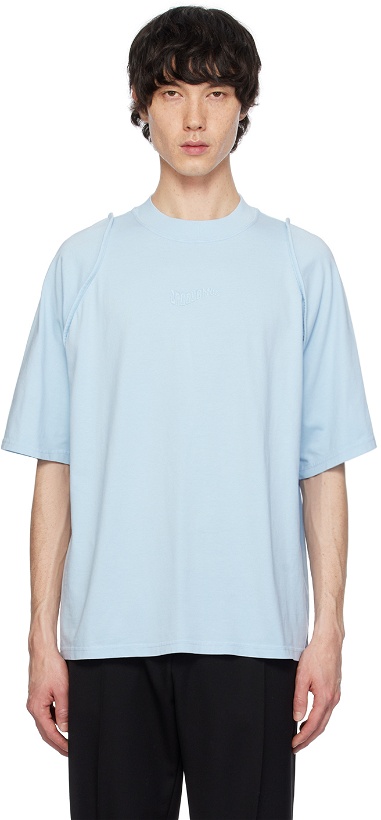 Photo: Jacquemus Blue 'Le t-shirt Camargue' T-Shirt