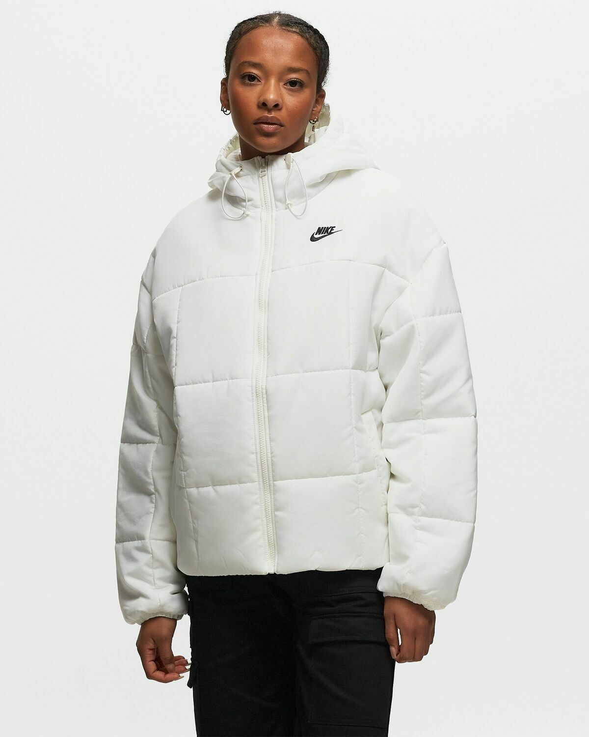 Nike Nike Sportswear Classic Puffer Women's Therma Fit Loose Hooded Jacket White Down & Puffer Jackets
