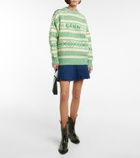 Ganni - Logo wool sweater
