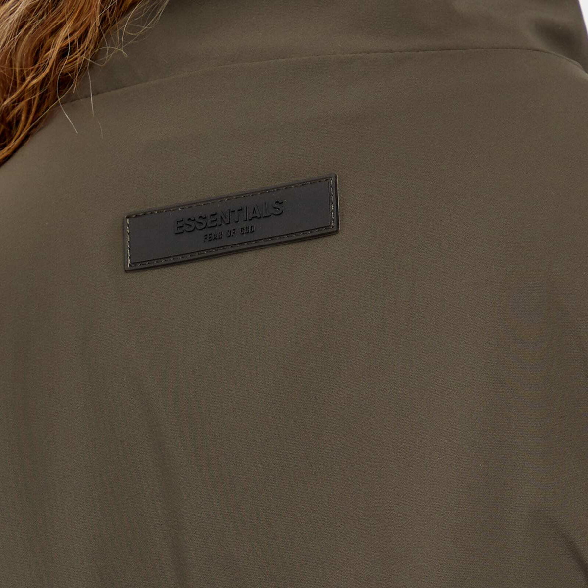 Fear of God ESSENTIALS Women's Running Vest in Off-Black