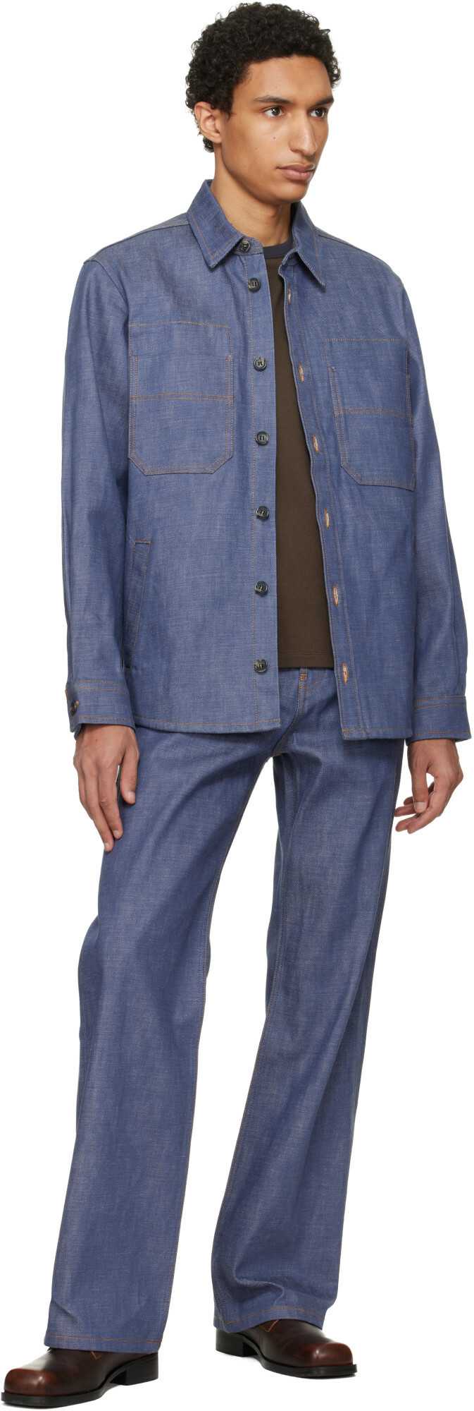 A.P.C. Blue Noah Denim Jacket