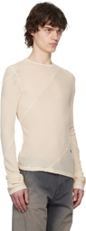 Eckhaus Latta Off-White Spiral Long Sleeve T-shirt
