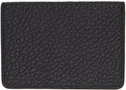 Maison Margiela Black Four Stitches Card Holder