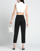 Alessia Santi Womens Pants in Black