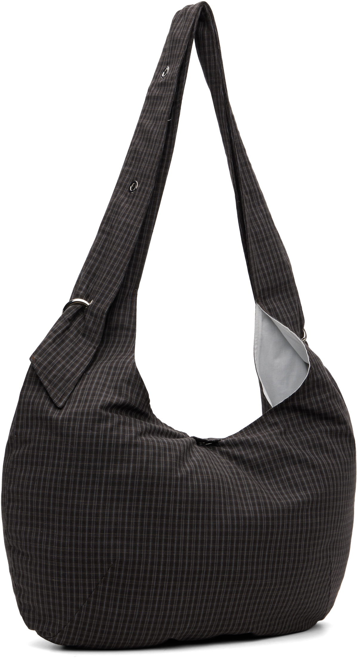 mfpen Gray Eyelet Shoulder Bag
