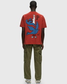 By Parra Wheeled Bird T Shirt Red - Mens - Shortsleeves