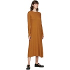 Rika Studios Orange Grace Long Sleeve Dress