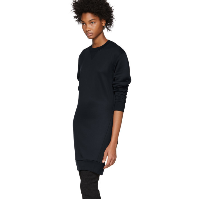 Tibi open cheap back sweatshirt dress