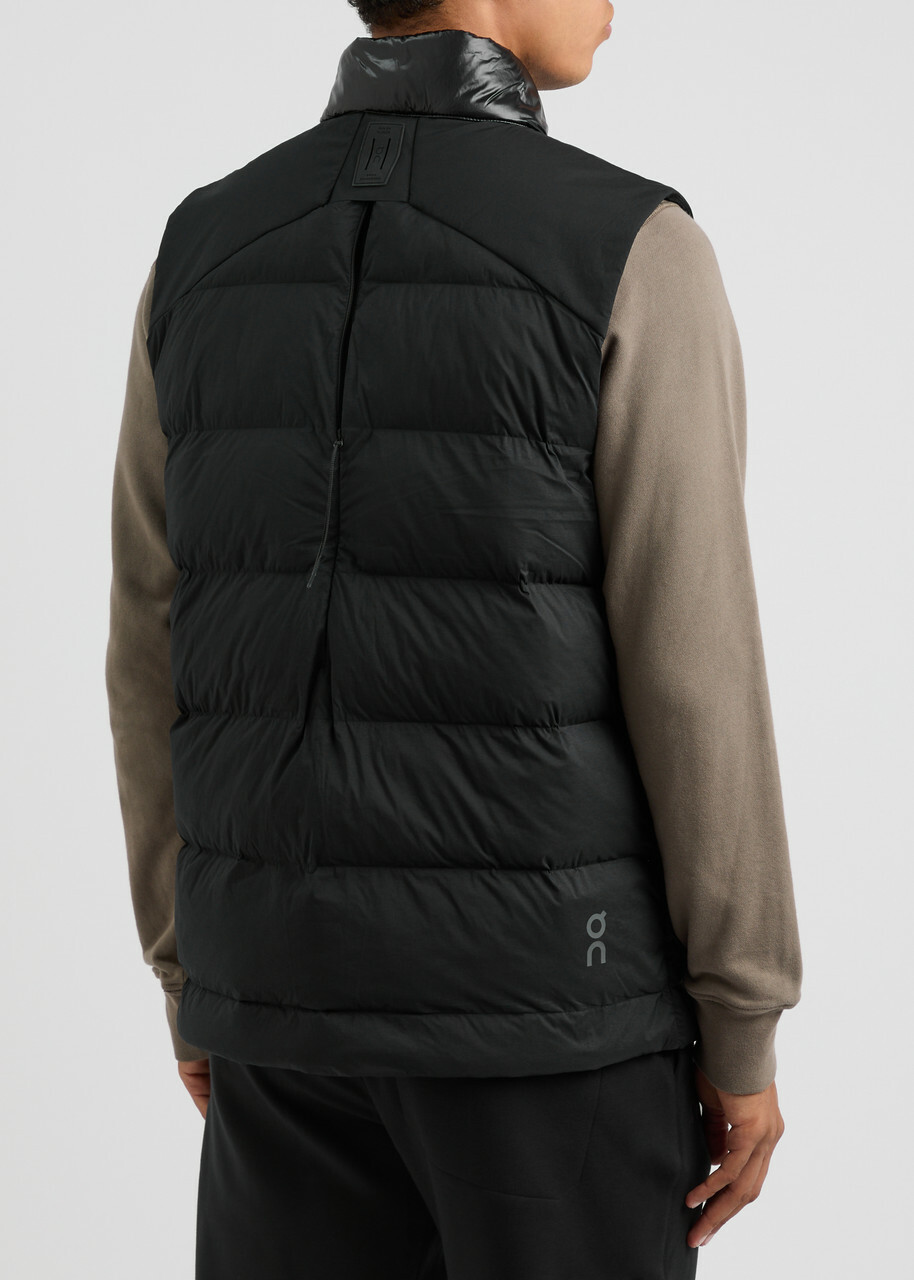 ON Challenger Quilted Shell Gilet Black