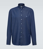 Etro Logo denim shirt