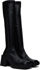 Justine Clenquet Black Chloe High Boots
