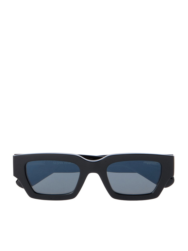 Photo: Oliver Peoples - Jil Sander Edition 6 Square-Frame Acetate Sunglasses