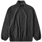 Fear Of God Men's Eternal Wool Nylon Track Jacket in Black