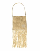 Nanushka Womens Shoulder bag in Beige