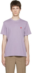 AMI Paris Purple Ami de Cœur T-Shirt