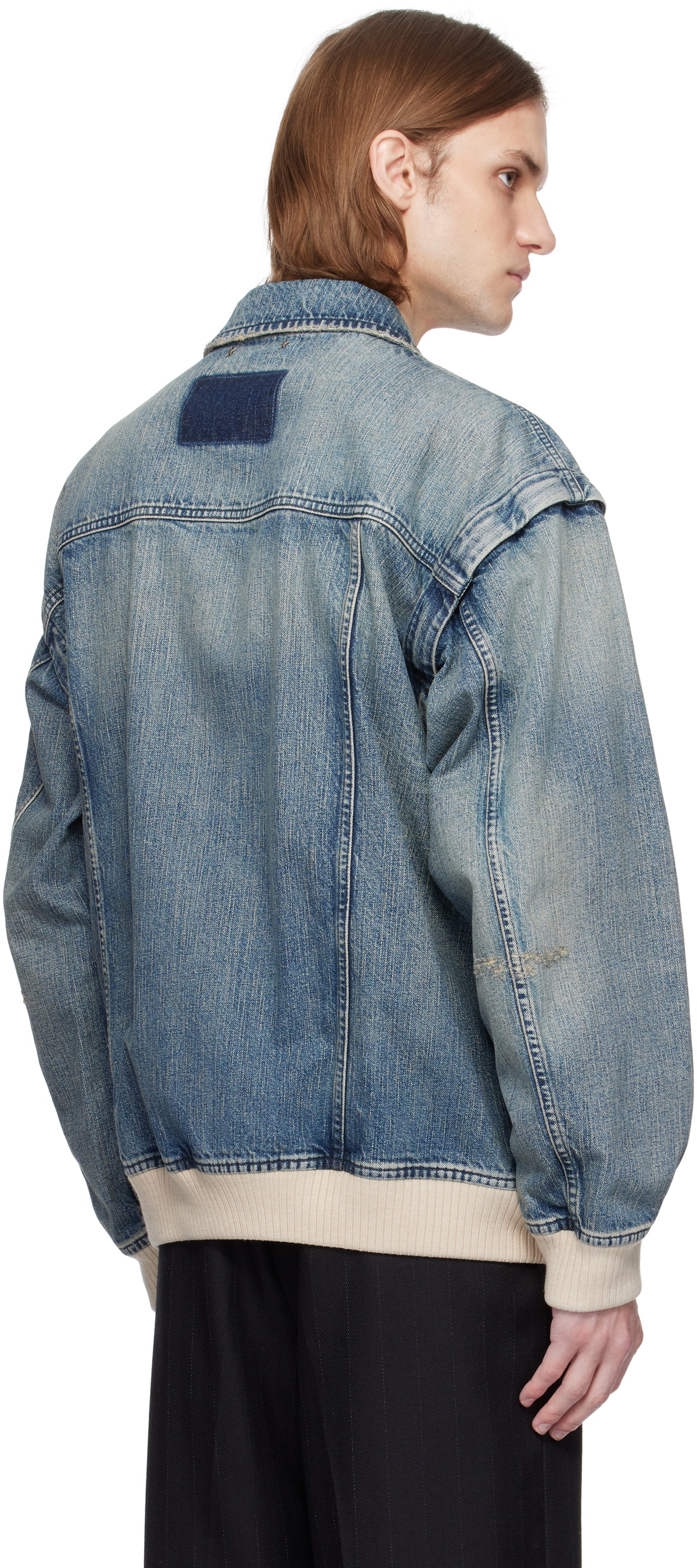 Golden Goose Blue Washed Denim Jacket