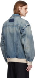 Golden Goose Blue Washed Denim Jacket