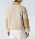 Loro Piana Cashmere and silk fleece jacket