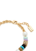 Coach Logo Charm Bracelet - Multicoloured - One Size