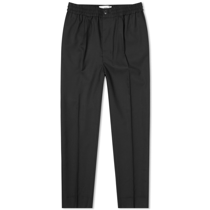 Photo: AMI Tropical Wool Cropped Elasticated Waist Trouser