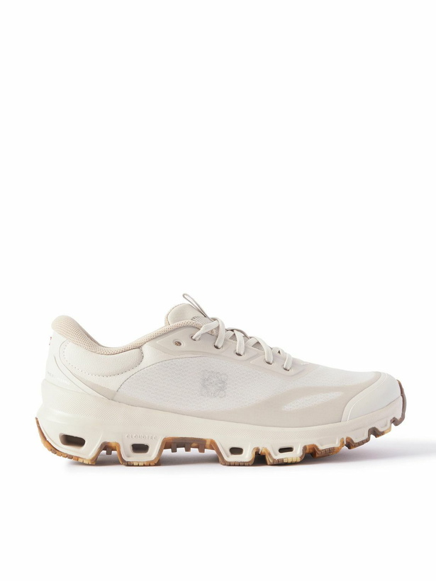 Photo: LOEWE - ON Cloudventure 2.0 Rubber-Trimmed Mesh Sneakers - Neutrals