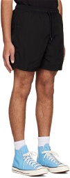 Frame Black Nylon Shorts