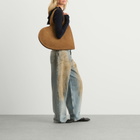 Coperni Women's Double Heart Tote in Brown Dark 
