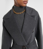 'S Max Mara Belted virgin wool coat