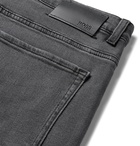 Hugo Boss - Delaware Stretch-Denim Jeans - Gray