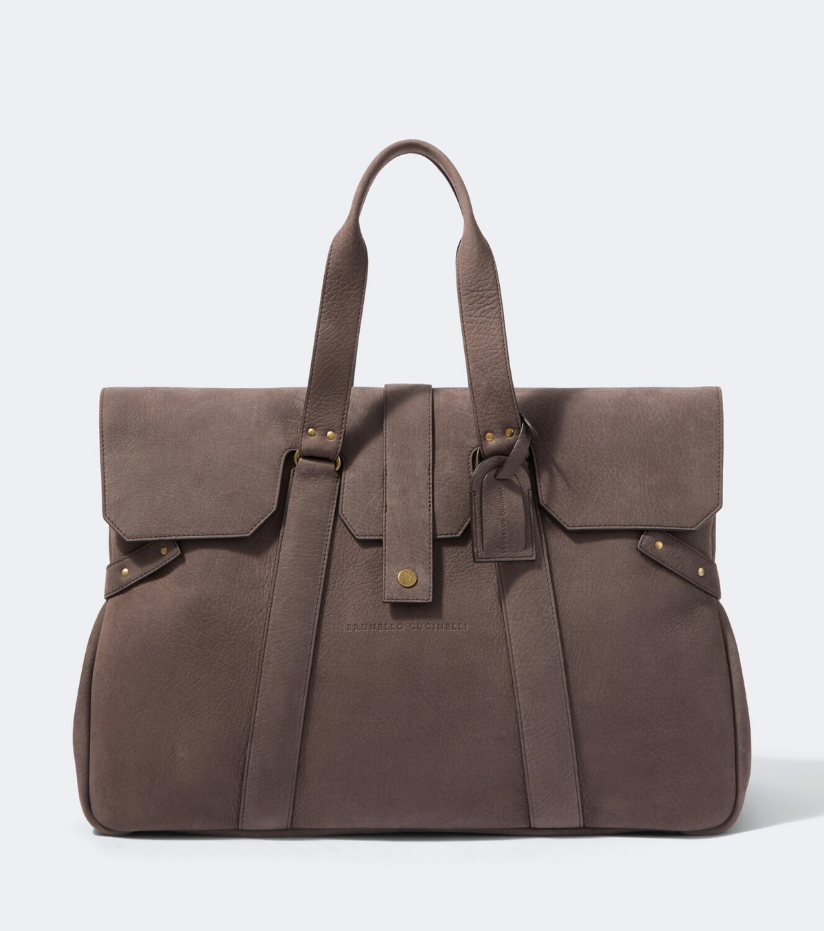 Brunello Cucinelli Leather duffel bag