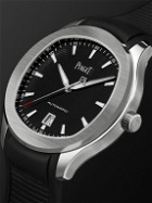 Piaget - Piaget Polo Date Automatic 42mm Stainless Steel and Rubber Watch, Ref. No. G0A47014