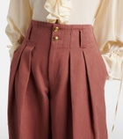 Chloé Cotton wide-leg pants