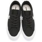 Converse Black Canvas One Star Sneakers