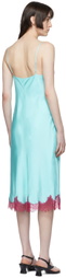 rag & bone Blue Logan Midi Dress