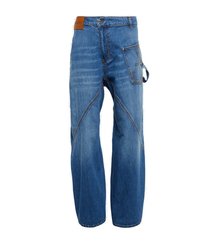 Photo: JW Anderson - Twisted wide-leg jeans