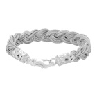 Emanuele Bicocchi White Braided Bracelet