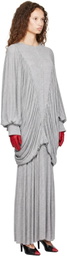 Nicklas Skovgaard Gray Orchidea Maxi Dress