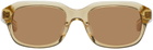 FLATLIST EYEWEAR Beige Sammys Sunglasses