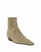 Khaite Womens Ankle boots in Sage green