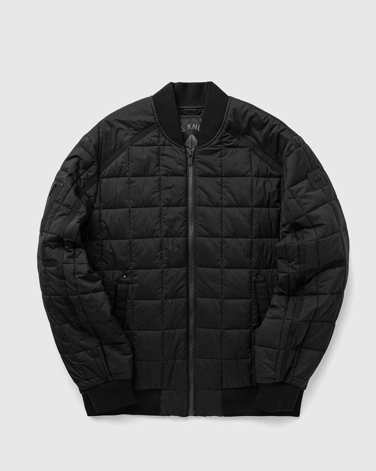 Moose Knuckles Mitchell Bomber Black Bomber Jackets