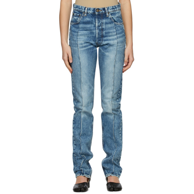 メゾンマルジェラ Recycled Pleated Jeans サイズ42 