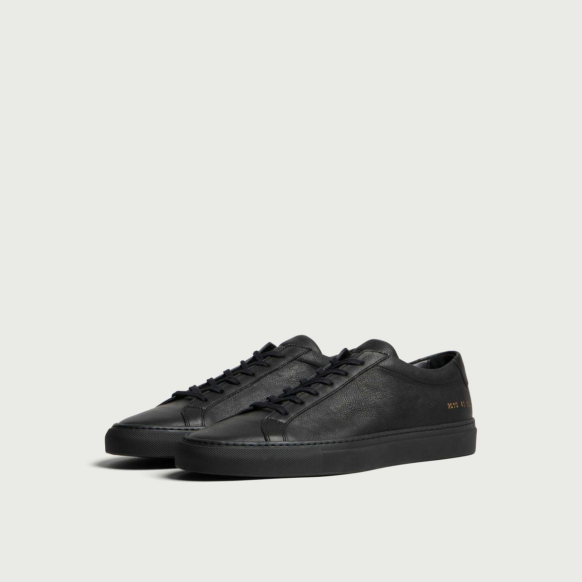 Common Projects Men's Achilles Leather Sneaker in Black