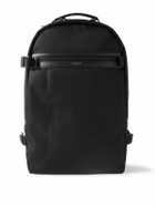 SAINT LAURENT - City Trekking Leather-Trimmed Shell Backpack